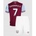 Maillot de foot West Ham United Crysencio Summerville #7 Domicile vêtements enfant 2024-25 Manches Courtes (+ pantalon court)